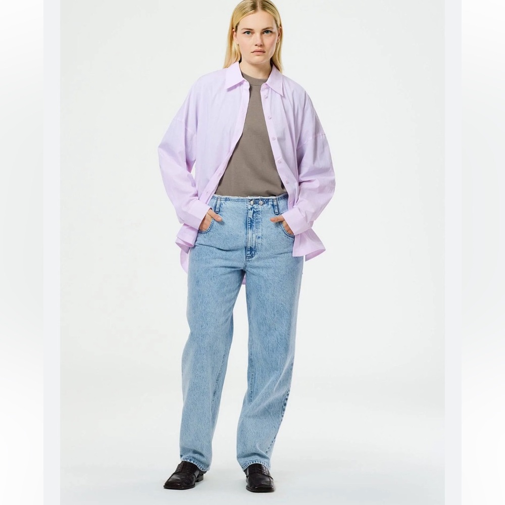 Tibi NWT Newman Jean Acid Wash